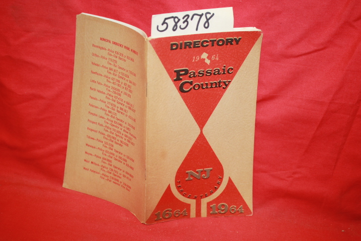Passaic County: Directory Passaic County 1964 NEW JERSEY
