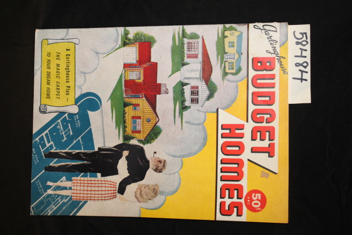 GARLINGHOUSE, L.F.: Garlinghouse Budget Homes; A Garlinghouse Plan-The Magic ...