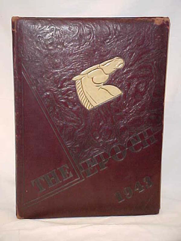 Menegus, Madeline (editor): The January 1943 Epoch Yearbook of Clifton High S...