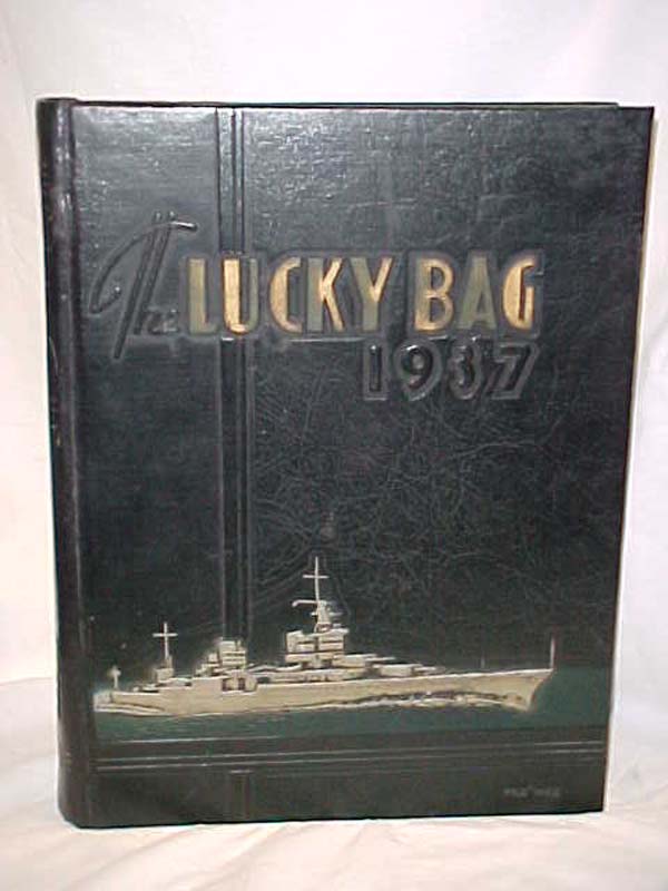 US NAVAL ACADEMY Lucky Bag: The 1937 Lucky Bag