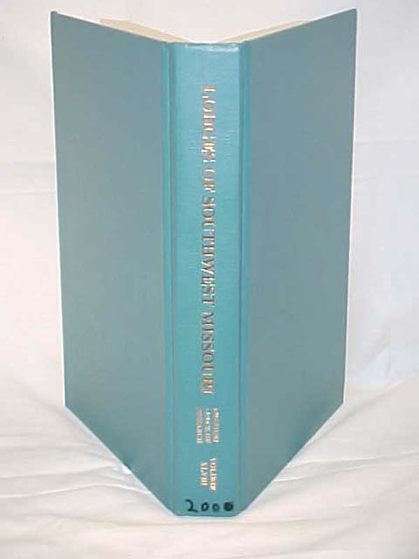 Wood Jr., Ronald E.  (editor): The Lodges of Southwest Missouri, volumeXXXXVIII