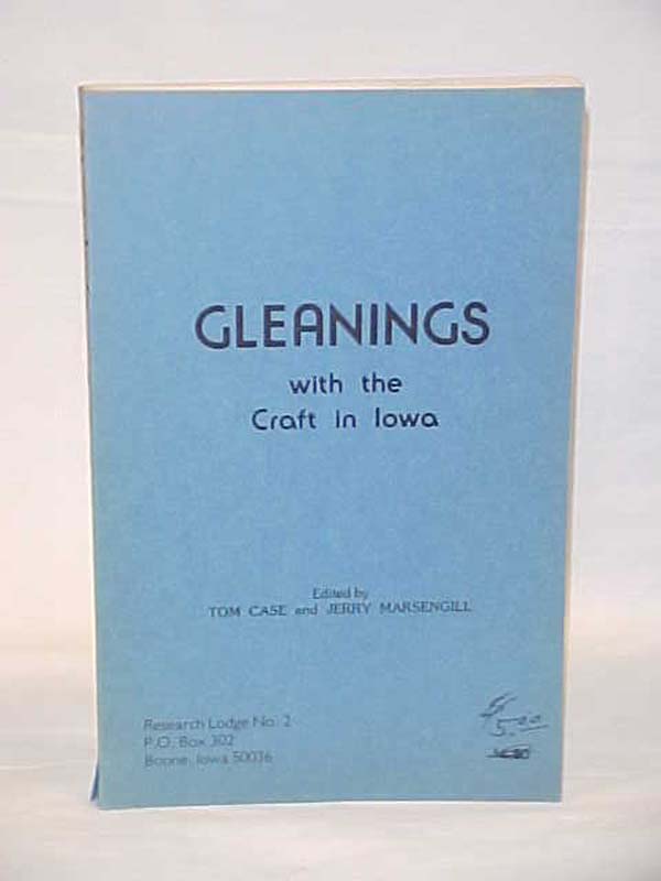 Case, Tom & Marsengill, Jerry: Gleanings with Craft in the Iowa