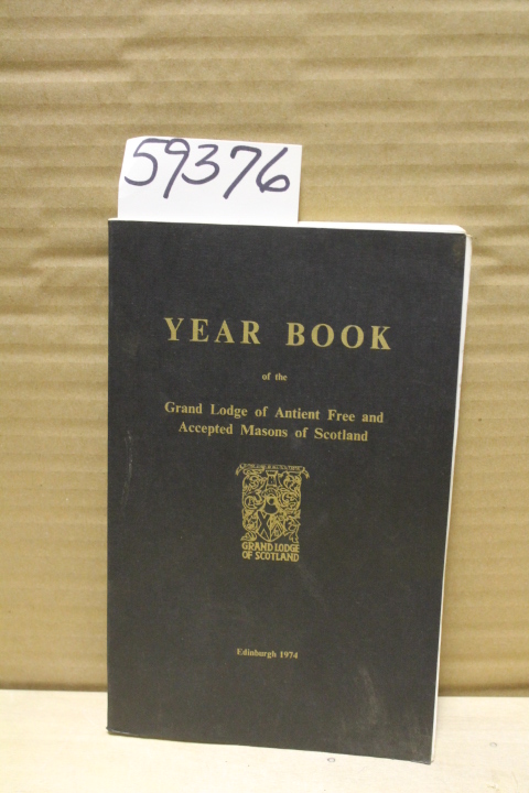 Draffen, George (editor): Yearbook of the Grand Lodge of Antient Free and acc...