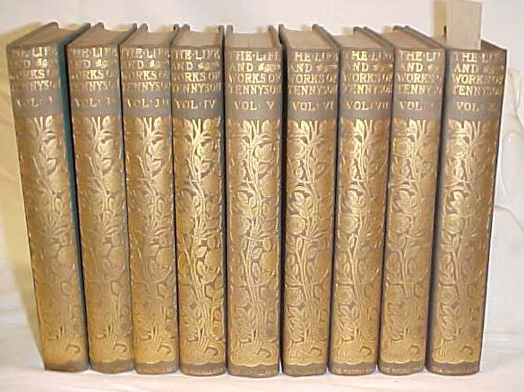 Tennyson, Alfred Lord: The Life and Works of Alfred Lord Tennyson (9 of 10  V...
