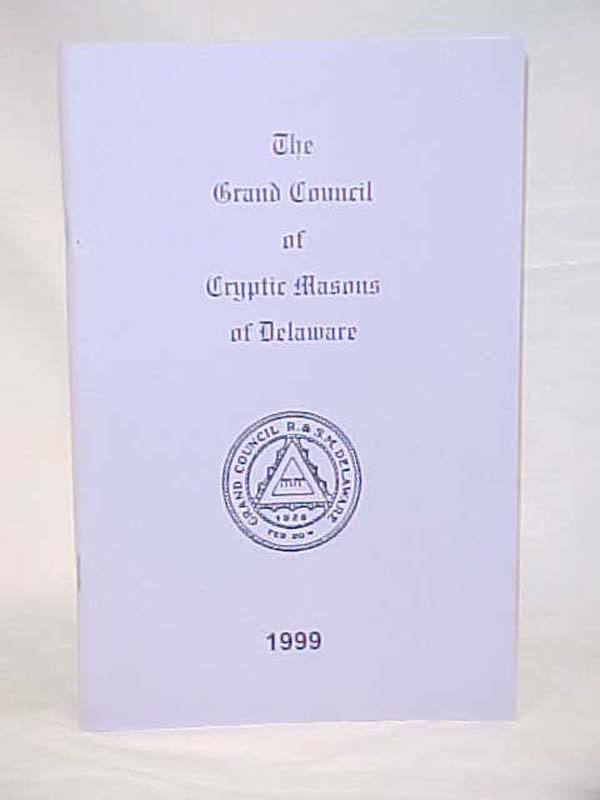The Grand Council of Cryptic Masons ...: The Grand Council of Cryptic Masons ...