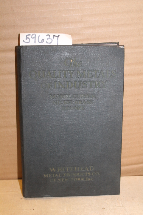 WHITEHEAD METAL PRODUCTS: The Quality Metals of Industry; Whitehead Metal Pro...