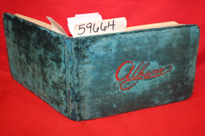Wilson, Sarah P.: Aldine Autograph Album Decorated  Sentiment & Name C.L.S.C....