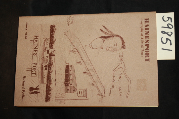 Pedlow,  Richard: Hainesport, New Jersey ; A Biography of a Small Town