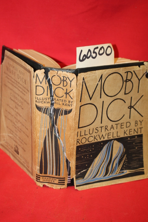 Melville, Herman: Moby Dick or The Whale  TATTERED DJ