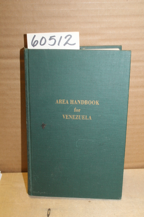 Weil, Thomas E.: Area Handbook for Venezuela