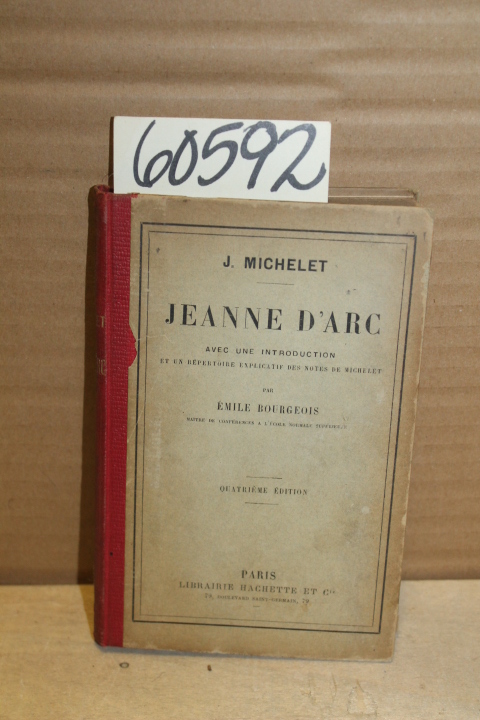 Bourgeois, Emile or Michelet, J.: Jeanne D'Arc