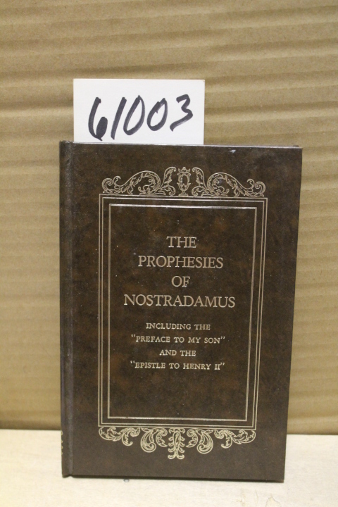 Nostradamus: Prophesies of Nostradamus