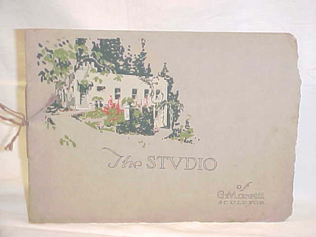 Moretti, G: The Studio of G. Moretti Sculptor