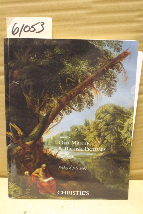 Christie's: Old Master & British Pictures Day Sale Friday 6 July 2007 Sale #7414