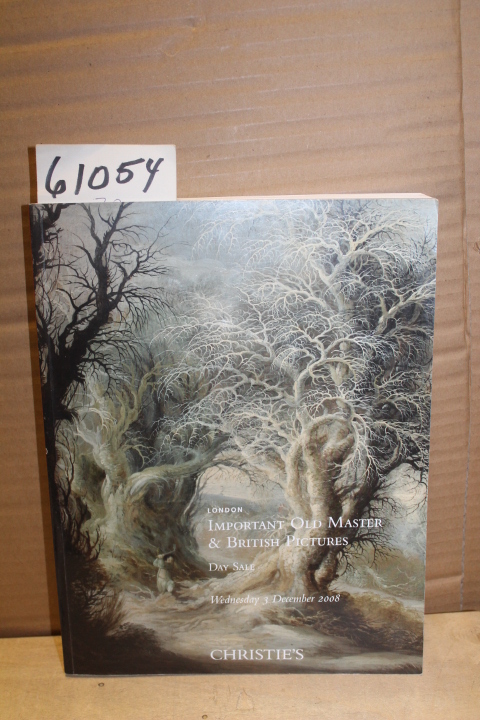 Christie's: Important Old Master & British Pictures Day Sale Wednesday 3 Dece...