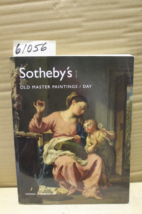 Sotheby's: Old Master Paintings Day London, Thursday 6 December 2007 at 10:30...
