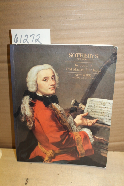 Sotheby's: Important Old Master Paintings Sale 6654