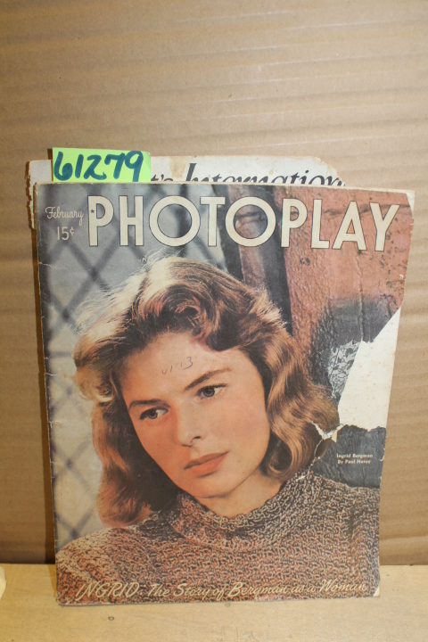 Photoplay Magazine: Photoplay Magazine INGRID BERGMAN