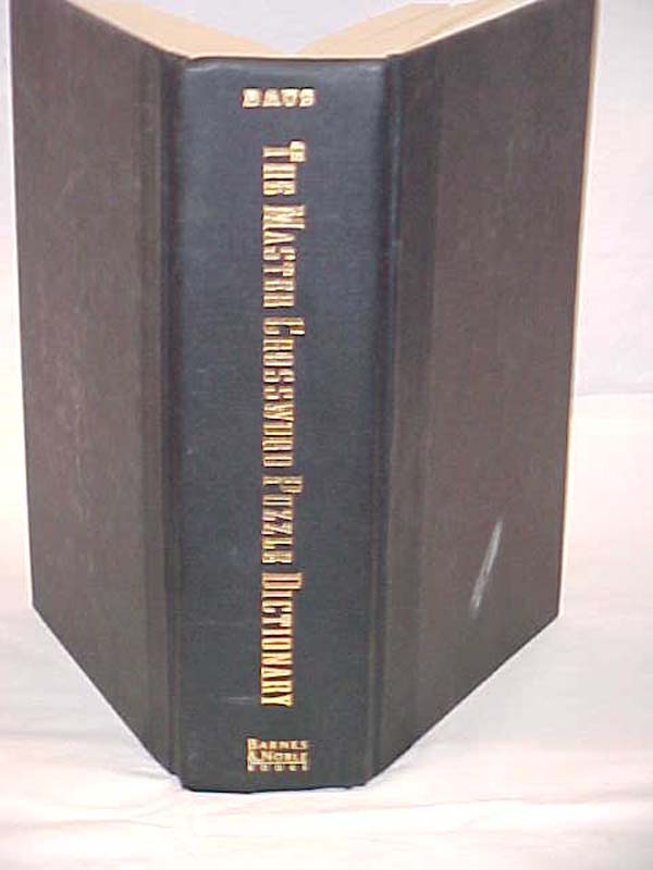 Baus, Herbert M.: Master Crossword Puzzle Dictionary the unabridged word bank