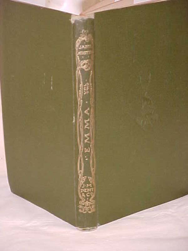 Austen, Jane: Emma, Vol. II only, 1899 Green Hardback, 4 x 6, JM Dent Austen, Jane: Emma, Vol. II only, 1899 Green Hardback, 4 x 6, JM Dent