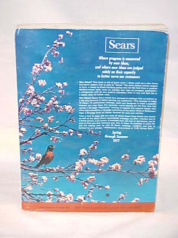 Sears Roebuck: Sears Catalog Spring/Summer 1972