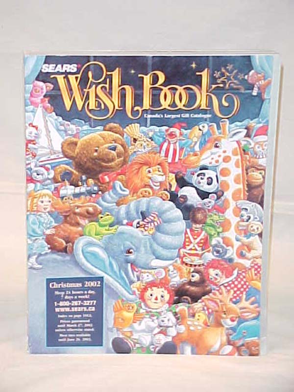 Sears Roebuck: Sears Wish Book Christmas 2002 Canada