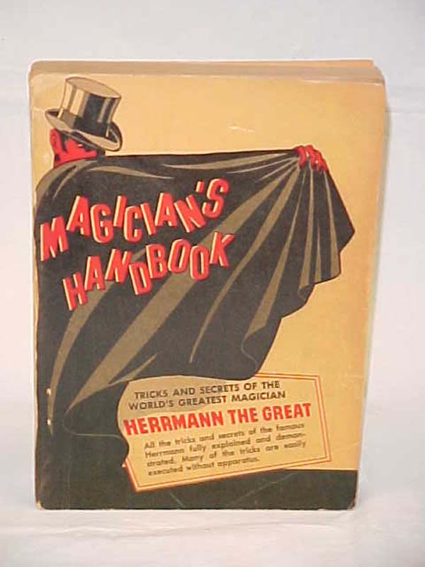 Burlingame, H.J.: Magician's Handbook; Tricks and Secrets of the World's Grea...