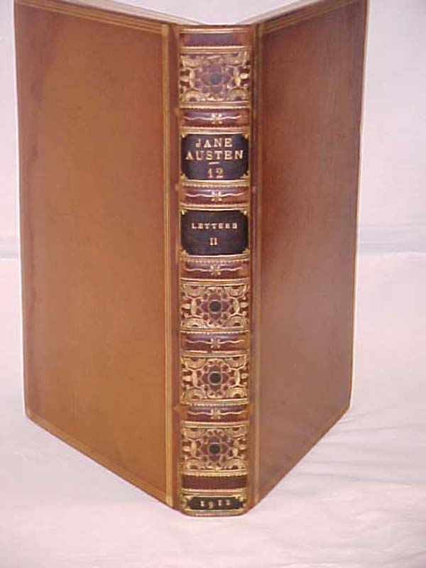 Austen, Jane: Letters of Jane Austen Vol. II Only, 1912, Leather, Austen, Jane: Letters of Jane Austen Vol. II Only, 1912, Leather,