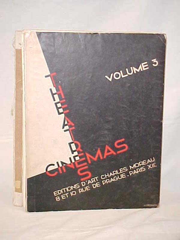 Moreau, Charles (Editor): Theatres et Cinemas Volume 3