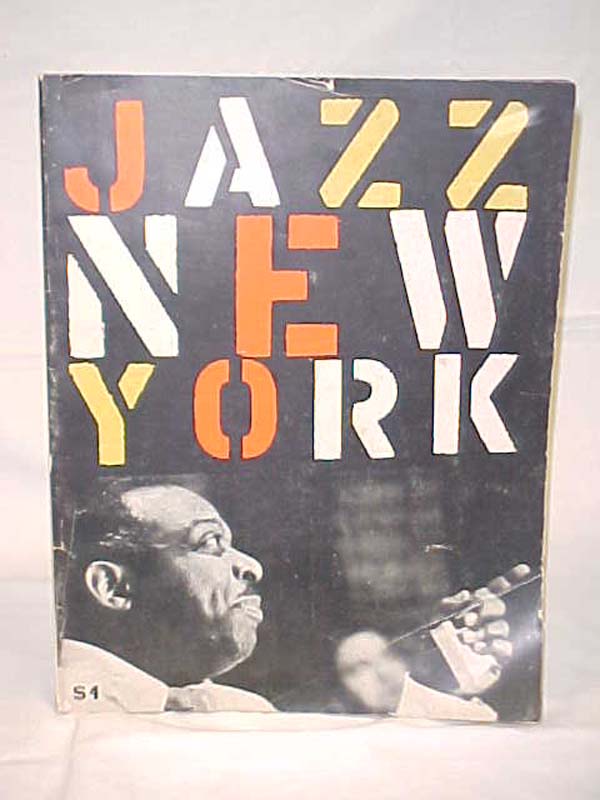 New York Jazz Festival Program: Jazz New York, or New York Jazz Festival Prog...