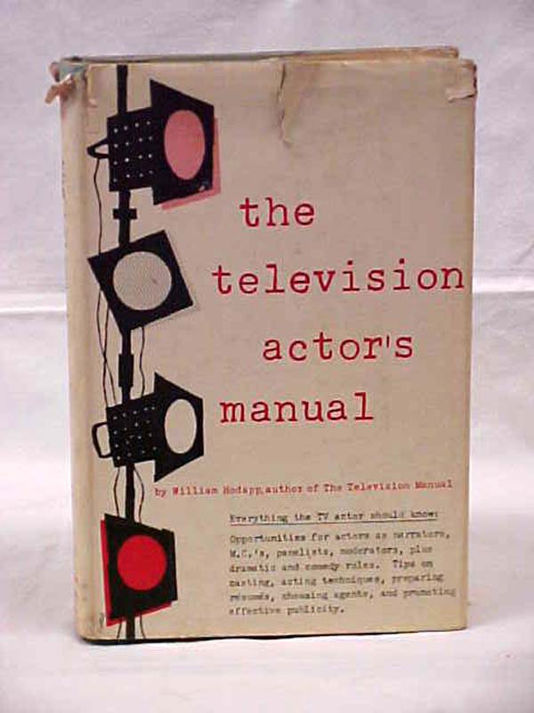 Hodapp, William: The Television Actor's Manual