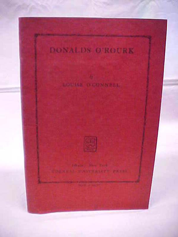 O'Connell, Louise: Donalds O'Rourk