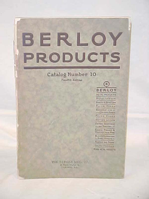 Berger Manufacturing Co.: Berloy Products Catalog  10 METAL CEILINGS, METAL S...