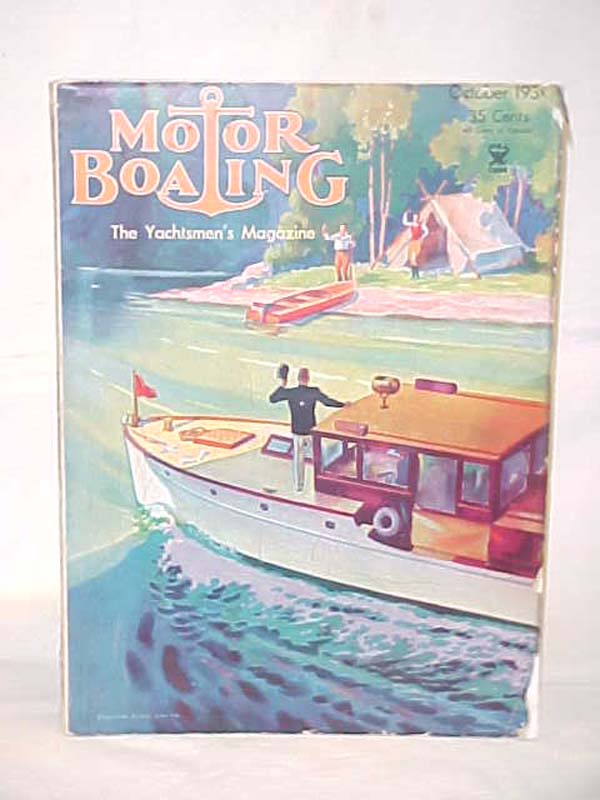 Motor Boating Gordon Dean Smith.: Motor Boating, the Yachtsmen's Magazine Oct...
