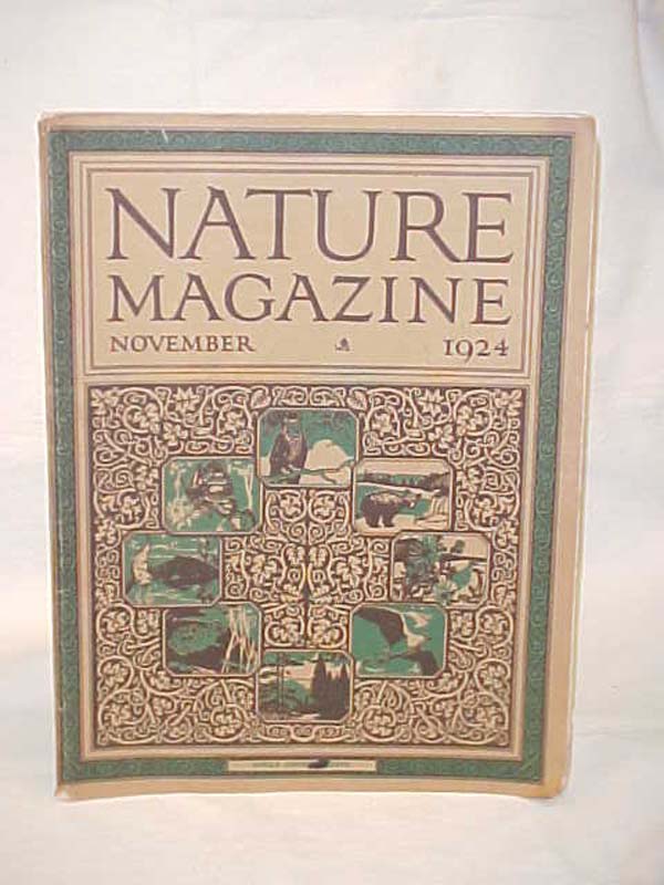 Nature Magazine: Nature Magazine, November 1924, Vol. 4, No. 5