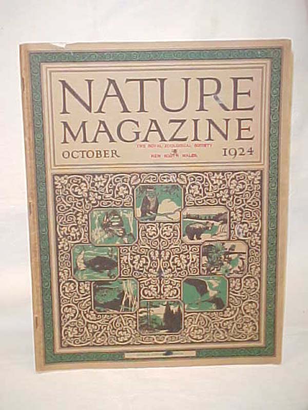Nature Magazine: Nature Magazine, October 1924, Vol. 4, No. 4