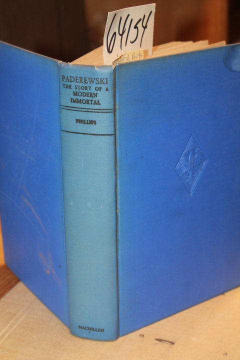 Philips, Charles: Paderewski, The Story of a Modern Immortal