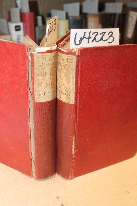 Foran, Dr.: Annals of the English Stage from Thomas Betterton to Edmund Kean ...