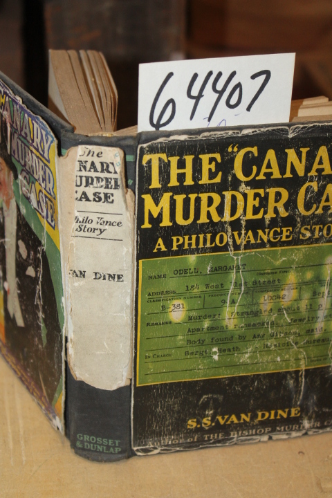 Van Dine, S. S.: Canary Murder Case a Philo Vance Story