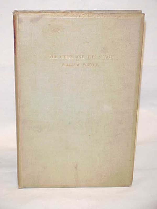 Winter, William: The Press and the Stage