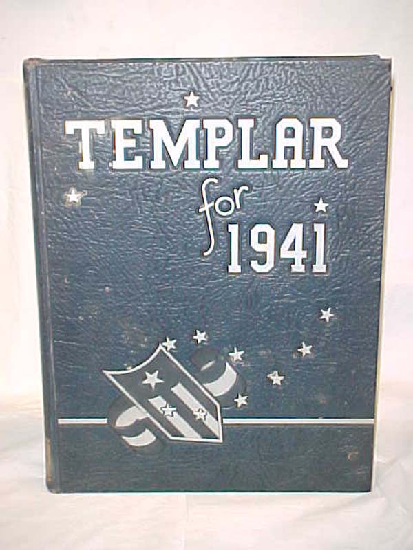 Temple University: Templar for 1941, Temple University