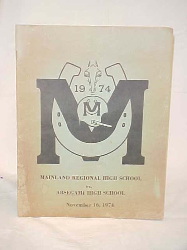 Mainland Regional High School: Mainland Regional High School  Mustangs  1974 ...