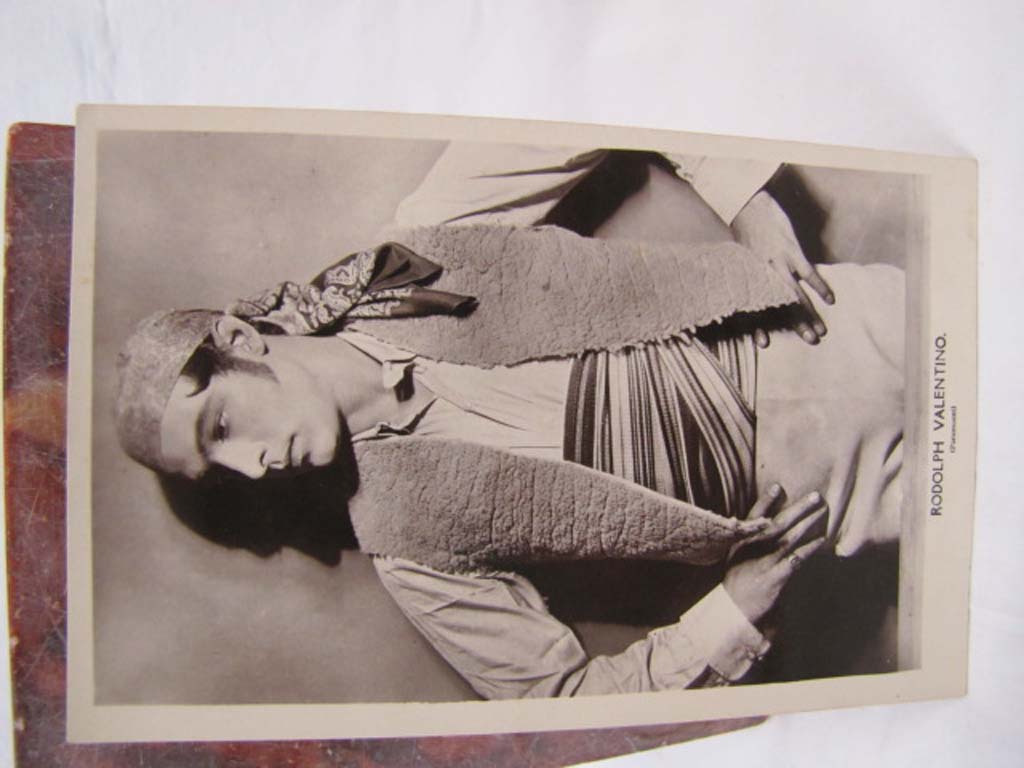 Rudolph Valentino: Rudolph Valentino Postcard  Picturegoer  Series