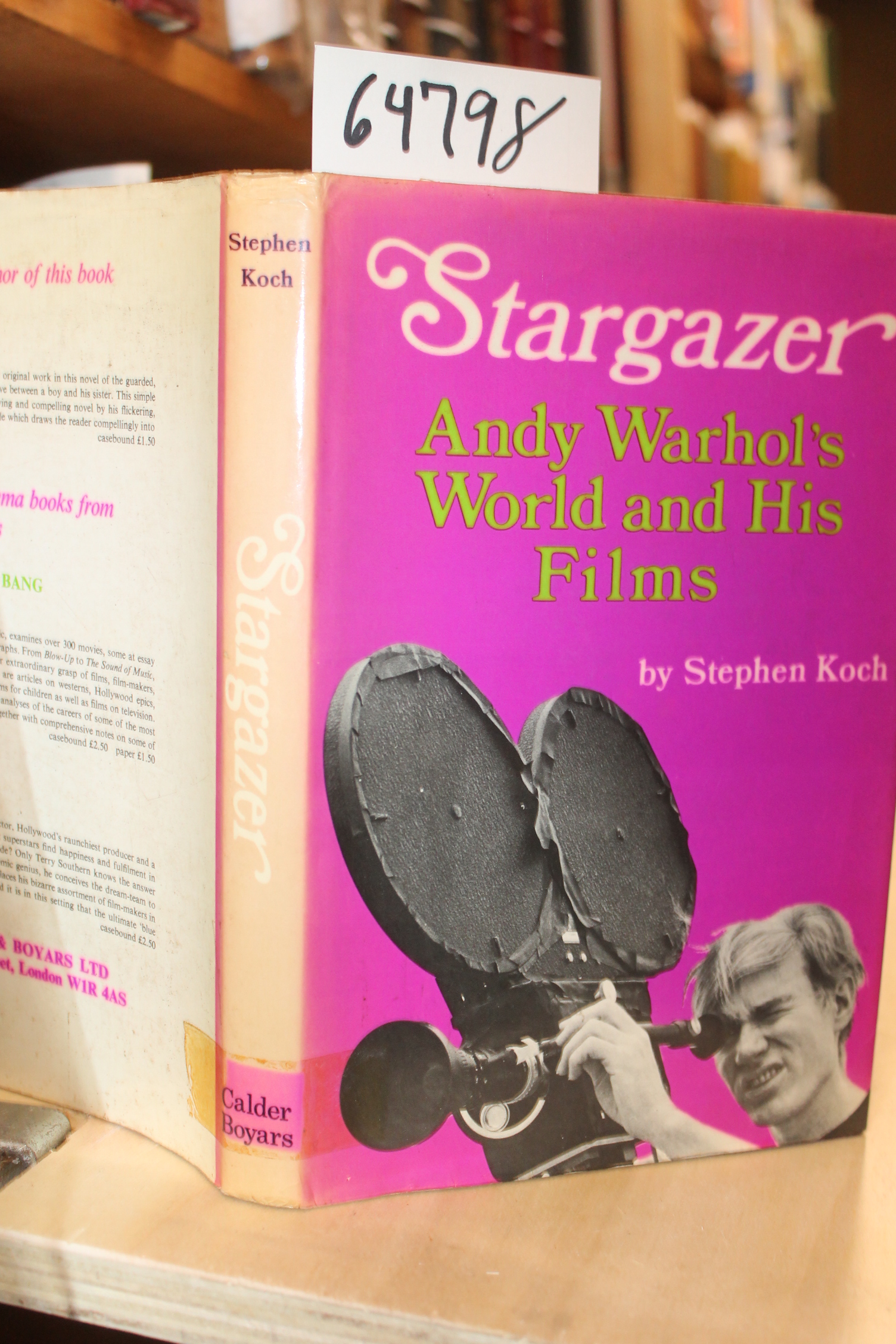 Koch, Stephen: Stargazer, Andy Warhol's World and His Films