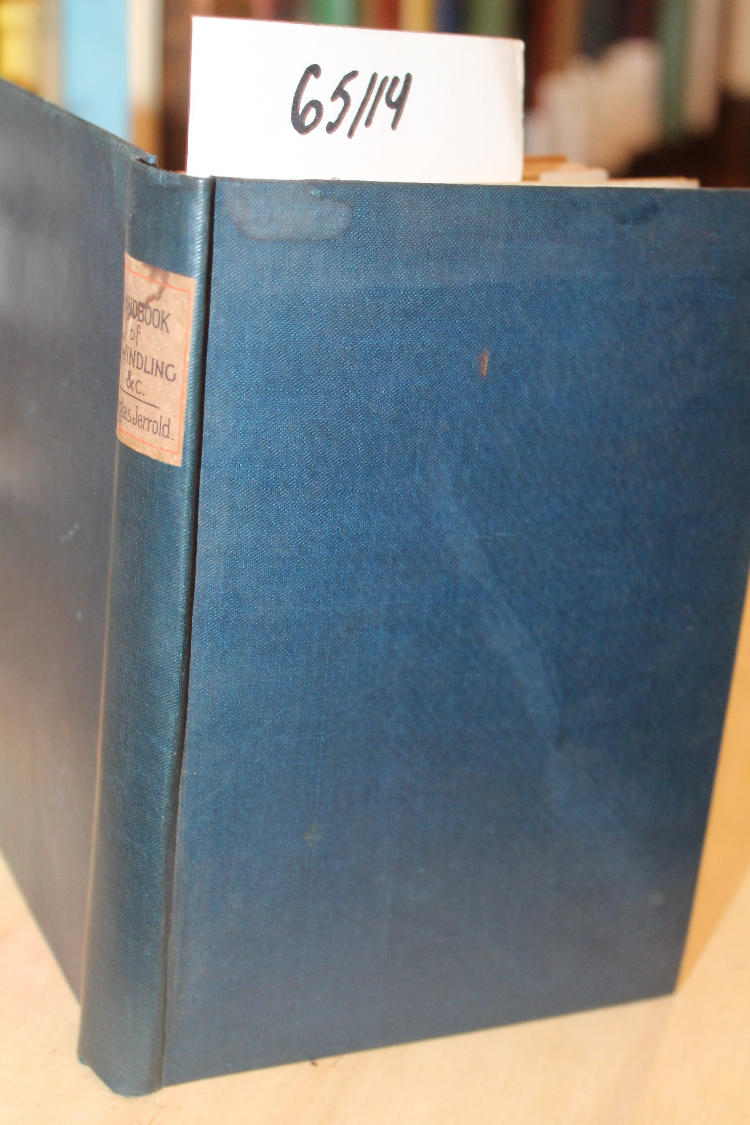 Jerrold, Douglas: The Handbook of Swindling