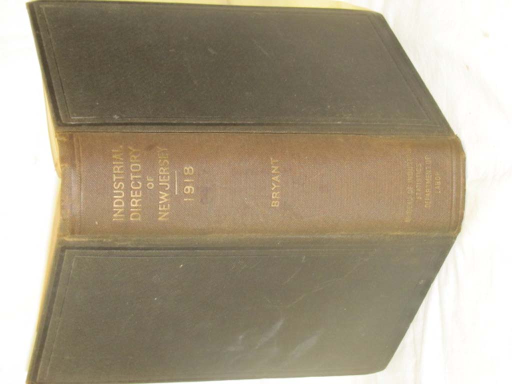 Bryant, Lewis T.: The Industrial Directory of New Jersey