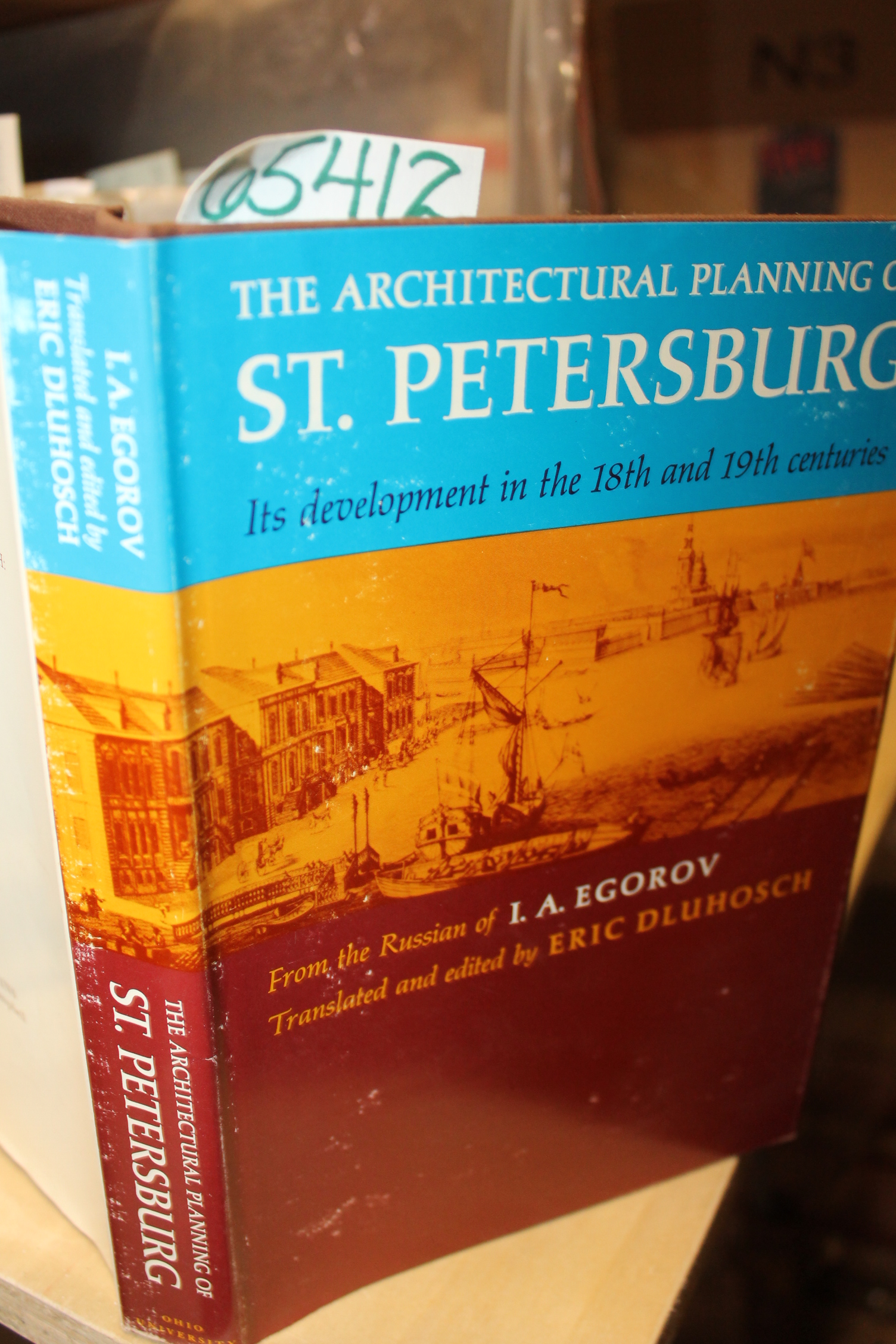 Egorov, I.A.: The Architectural Planning of St. Petersburg, Its Development i...