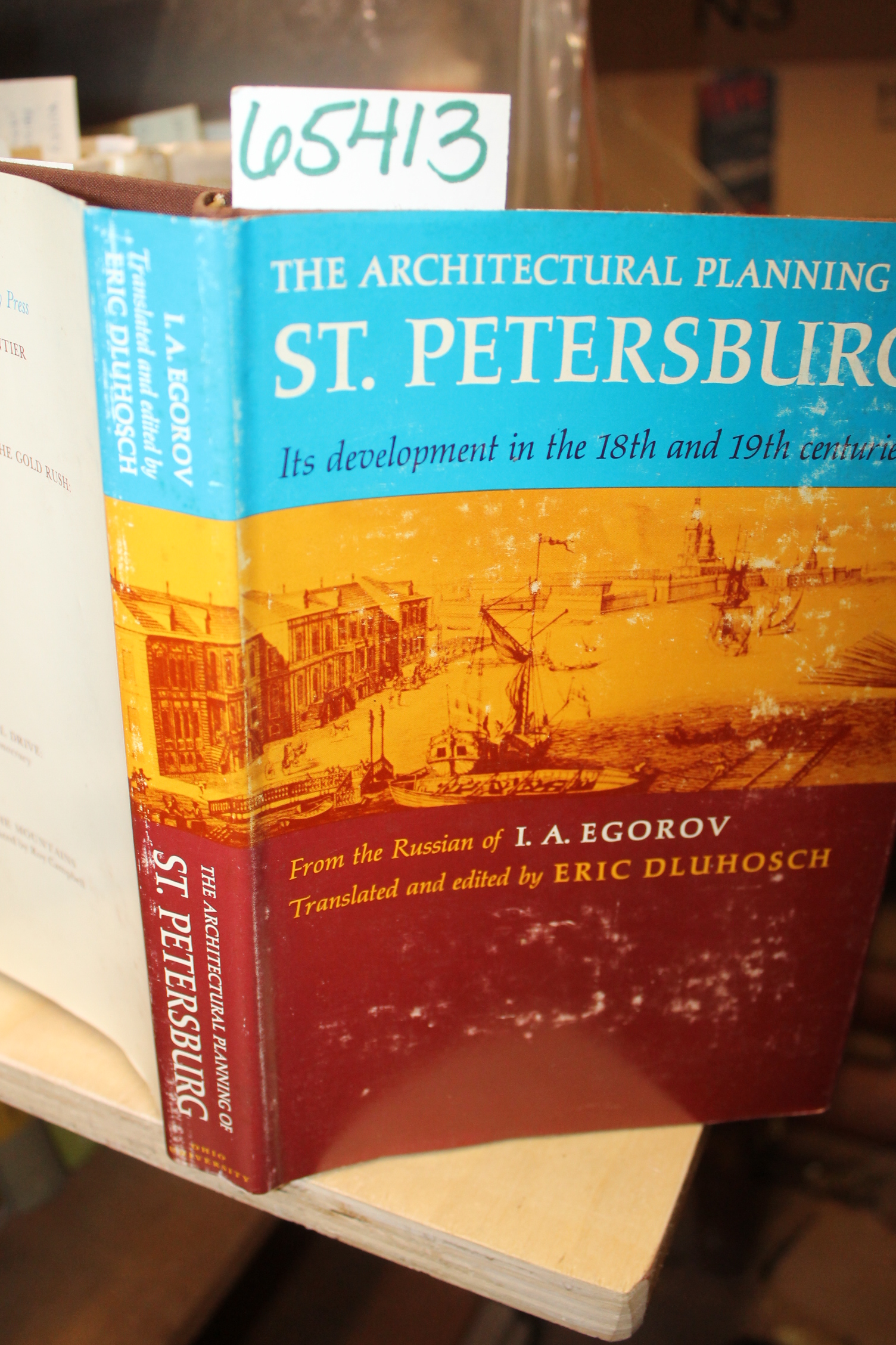 Egorov, I.A.: The Architectural Planning of St. Petersburg, Its Development i...