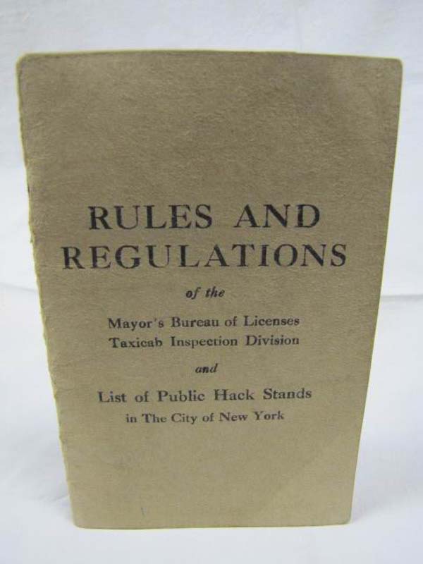 Public Hack Ordinance: List of Public Hack Stands in the City of New York Des...