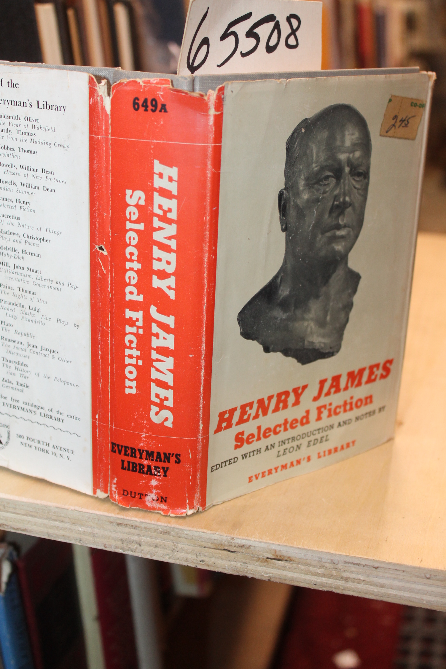 Edel, Leon (edited with an intro and notes): Henry James Selected Fiction